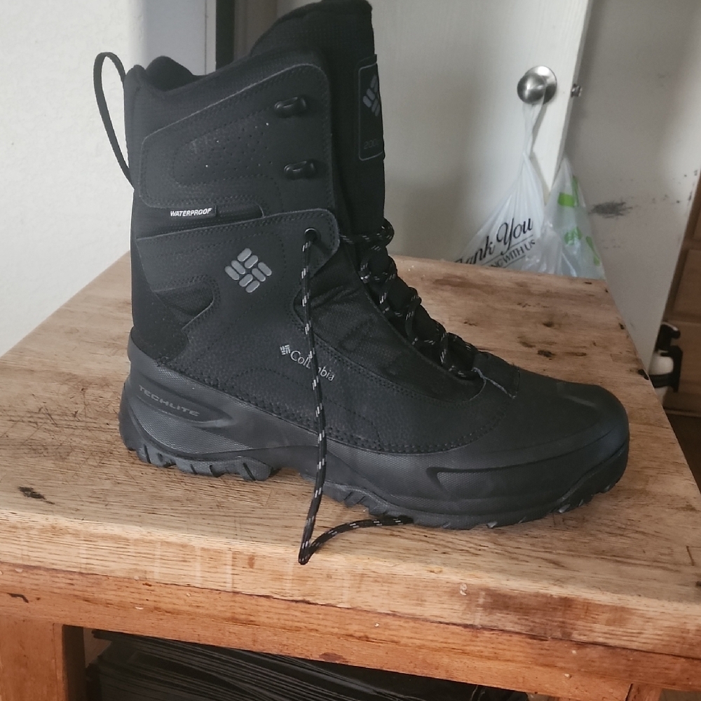 Columbia Black Winter Boots Brand New.size Mens 14